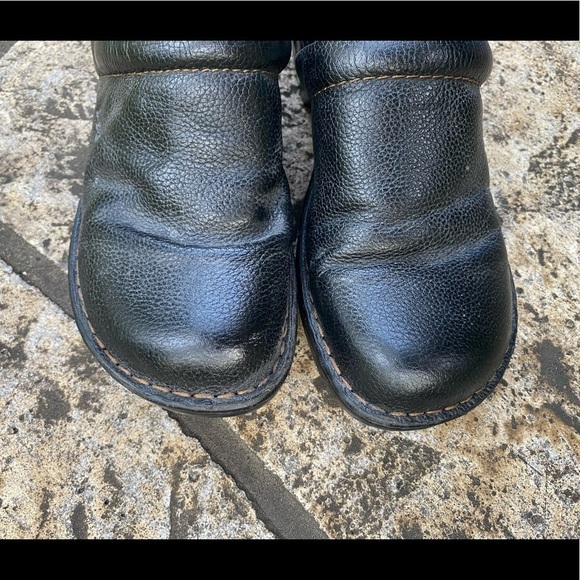 b.o.c. Born Concept Schroeder Black Mules Clogs Slip On Shoes Size 9/40.5 - Picture 4 of 11
